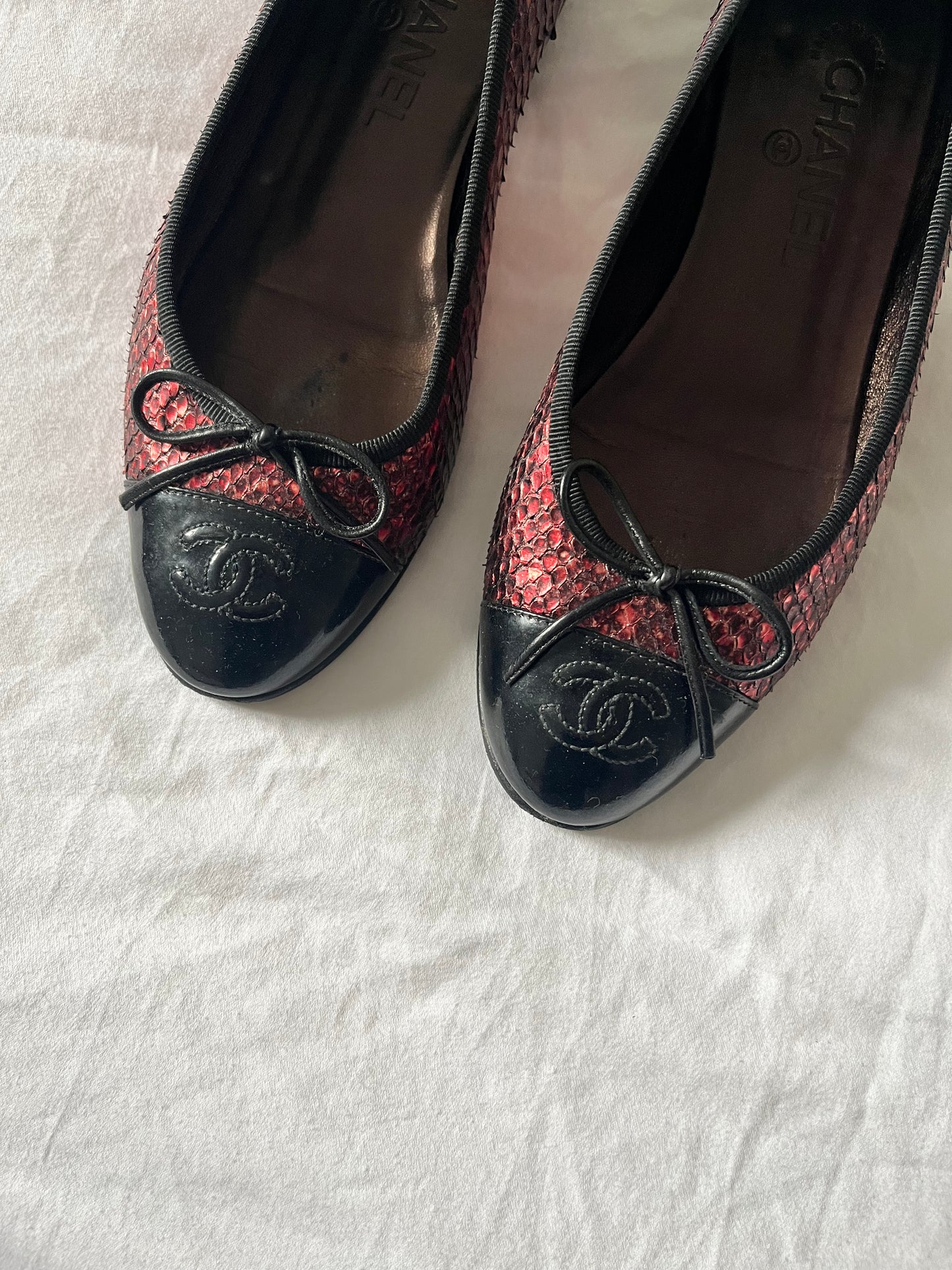 CHANEL BALLET FLATS, 37,5