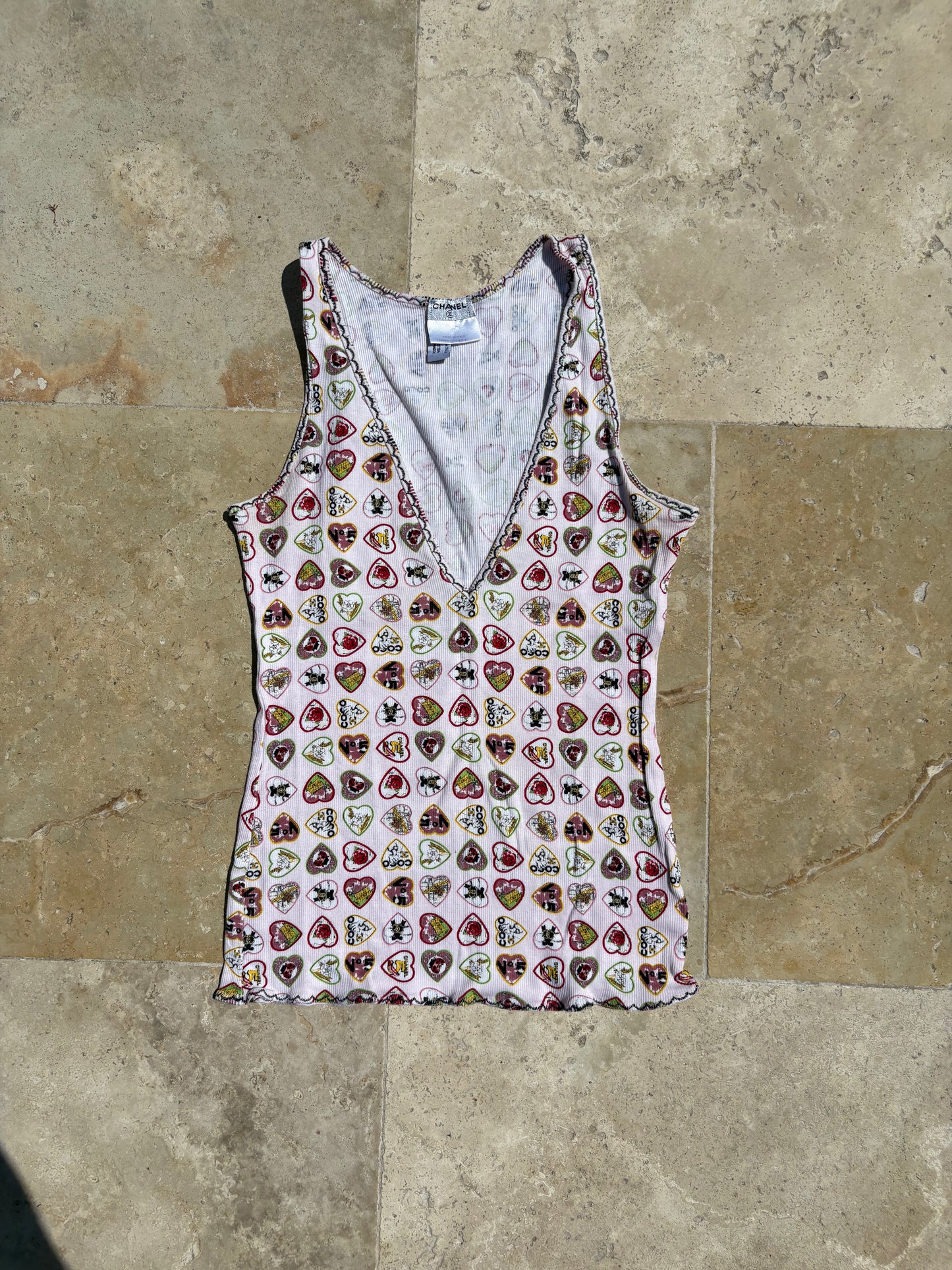 CHANEL 2006 SPRING VALENTINE TOP