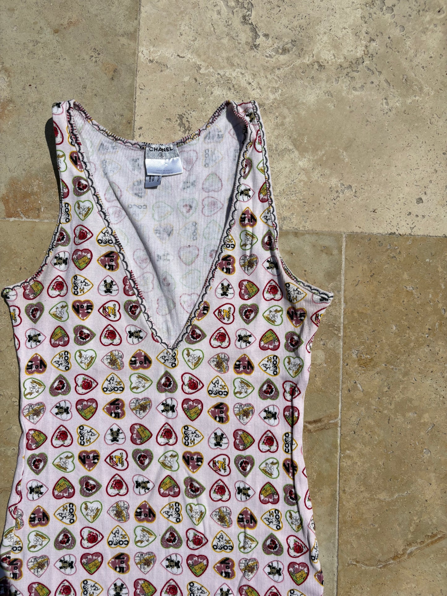 CHANEL 2006 SPRING VALENTINE TOP